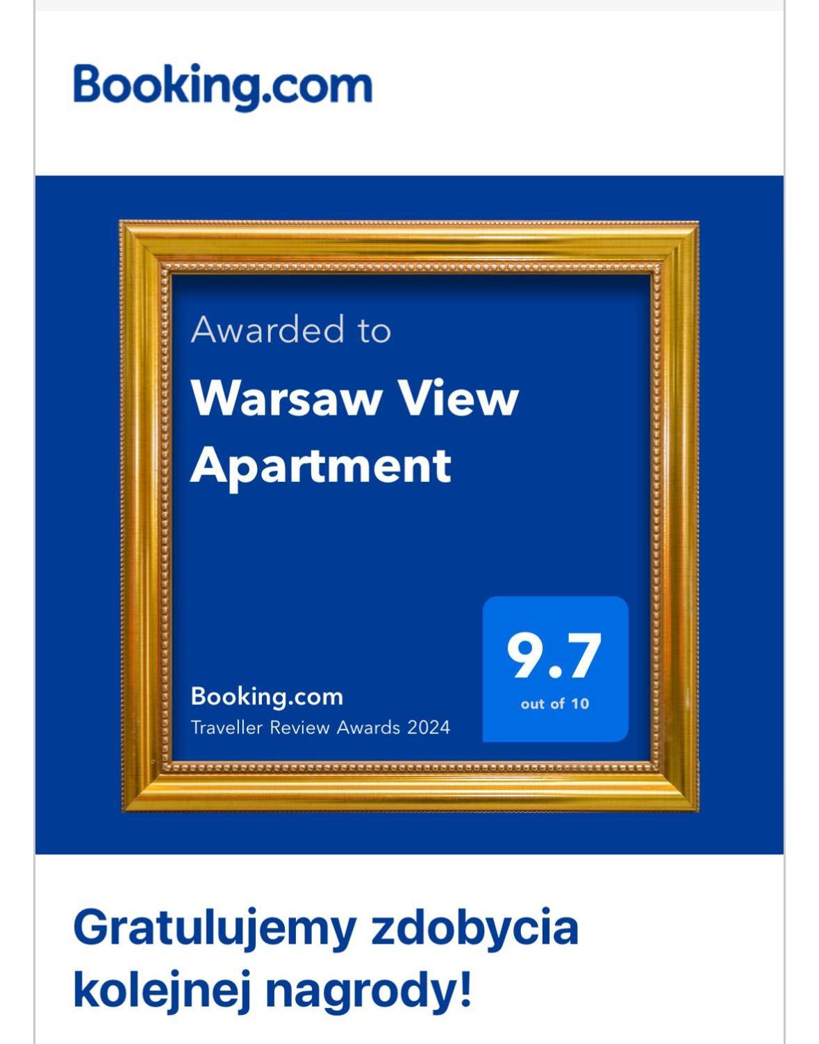 Warsaw View Apartment 외부 사진